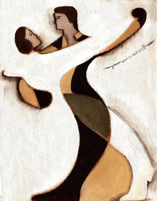 ballroom dancing paintings