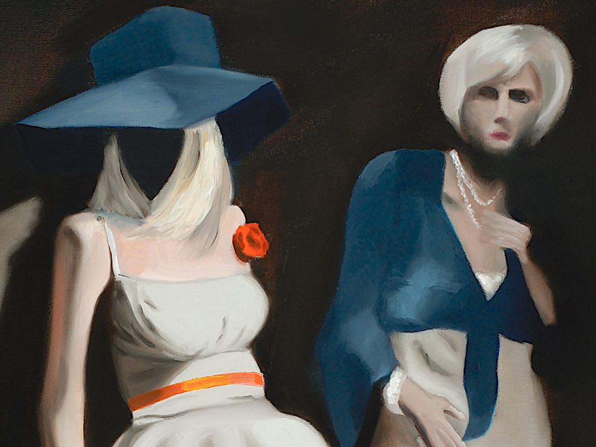 The Soul of Storefronts: Embrace the Urban Charm with These 4 Mannequin Paintings